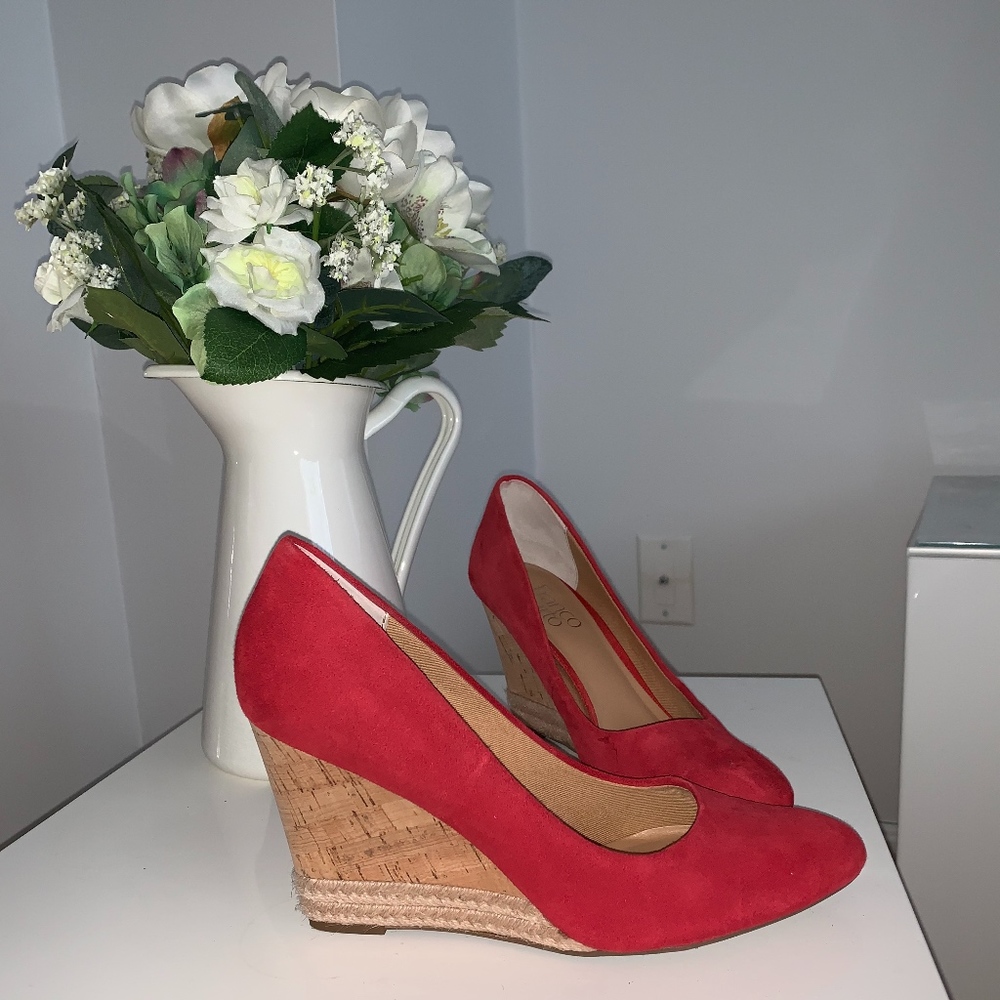 Adorable Red Wedges